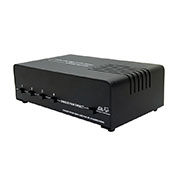 E-SDS 4-Channel Speaker Selector - Black Up To 140W Per Ch. Distribute Speakers, Perfect for Home Theater Audio